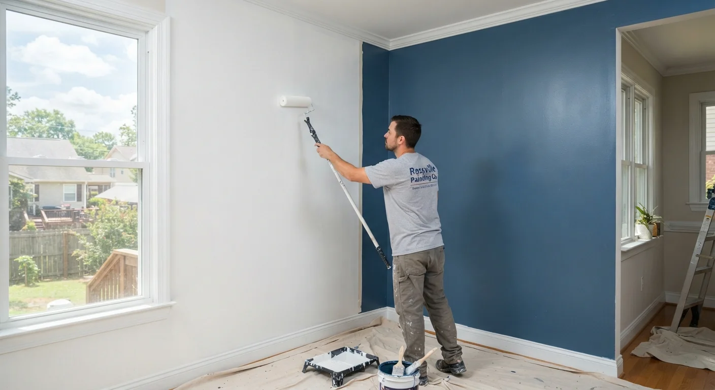 Finished painter work